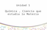 Unidad 1 tema 1 la quimica y su relación con otras ciencias 2016