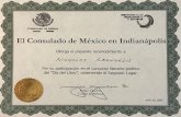 El Consulado de México en Indianapolis (Reconocimiento)