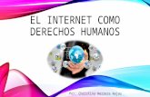 El internet como derechos humanos