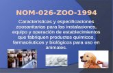 Nom 026-zoo-1994 MÉXICO