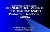 Abordaje inicial actualizado de politraumatizados .protocolo MINSA  Nicaragua