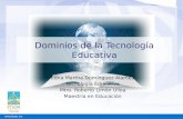 Dominios de la tecnología educativa