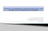 Técnicas de reproducción asistida desde una perspectiva comparatista europea