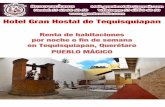 Hostales Hoteles Baratos Tequisquiapan Querétaro Peña de Bernal