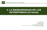 3.1. la biodiversidad en los ecosistemas