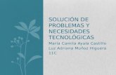 Solución de problemas y necesidades tecnológicas11c