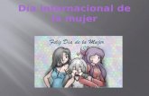 Día internacional de la mujer sabrina 2