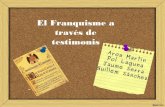EL FRANQUISME A TRAVES DE TESTIMONIS