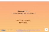 Proyecto "Educando en valores"