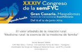 Medicina Rural La Esencia de la Medicina de Familia .Gran Canaria.Congreso Semfyc 2014