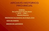 Archivo historico provincial rio negro