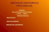 Archivo historico provincial