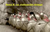 Tema 8. 1º ESO  La civilizacion griega. 2016/2017