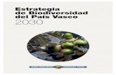Estrategia de Biodiversidad del País Vasco 2030
