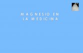 Magnesio en la medicina