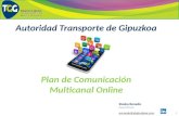 ATTG Plan de Comunicación Multicanal Online