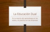 La educación dual