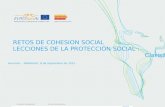 Retos de Cohesión Social. Lecciones de la Protección Social / Clarisa Hardy