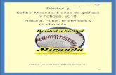 Beisbol y Softbol Miranda 2010