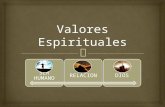 Valores espirituales