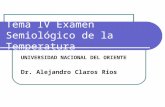 Semiología  Tema 4