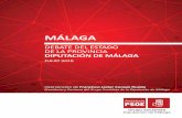 Discurso de Francisco Conejo PSOE en Debate del Estado de la provincia de Malaga