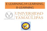 E learning-m-learning-b-learning