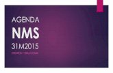 Agenda NMS 31M2015