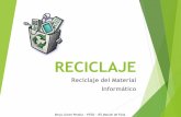 Transparencias Reciclaje Informático