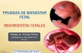 3° pruebas de bienestar fetal. movimientos fetales