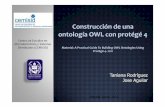 Construcción de una ontología OWL con protégé 4