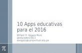 10 apps educativas para el 2016