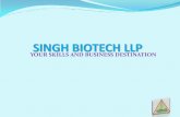 Singh Biotech LLP  Presentation