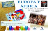 SISTEMAS EUROPEO Y AFRICANO DE PROTECCIÓN DE DERECHOS HUMANOS