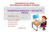 Tecnología Educativa y Educación Virtual