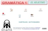 Gramatica1 adaptacion adjetivo.Autor pictogramas: Sergio Palao Procedencia: ARASAAC Lucía Fernández