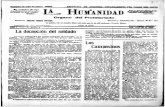 Periódico LA HUMANIDAD # 3, 4 y 5.