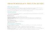 Materiales metálicos mezcla