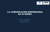 La Comunicación Empresarial en internet