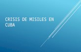 Crisis de los misiles de Cuba