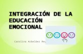 Integración de la educación emocional