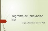 Programa de innovación inia