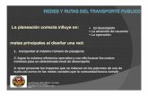 REDES Y RUTAS DEL TRANSPORTE PUBLICO
