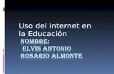uso  del Internet en la educación