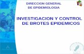 7A-  Investigación y control de brotes epidémicos