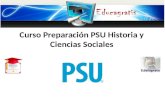 Curso PSU Historia y Ciencias Sociales para Preparacion y Acceso a la Universidad