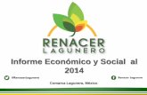 Renacer Lagunero: Informe Económico y Social al 2014