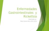 Enfermedades gastrointestinales  y rickettsia