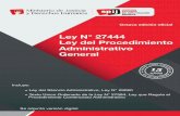 8va edición oficial de la Ley N° 27444, Ley del Procedimiento Administrativo Generall