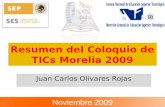 Coloquio TIC 2009